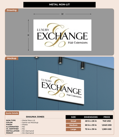 CUSTOM MOCKUP SIGN FOR Shaunia jones