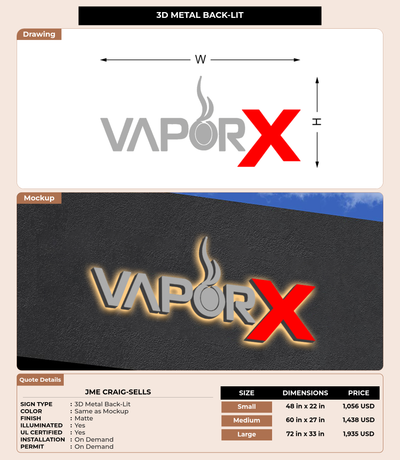 CUSTOM MOCKUP SIGN FOR Jme Craig-Sells