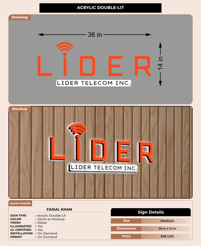 CUSTOM MOCKUP SIGN FOR Faisal Khan