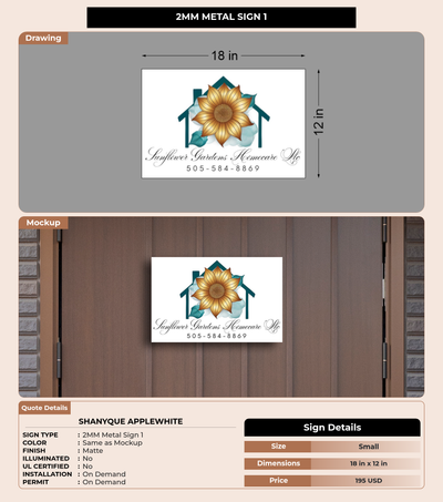 CUSTOM MOCKUP SIGN FOR shanyque Applewhite