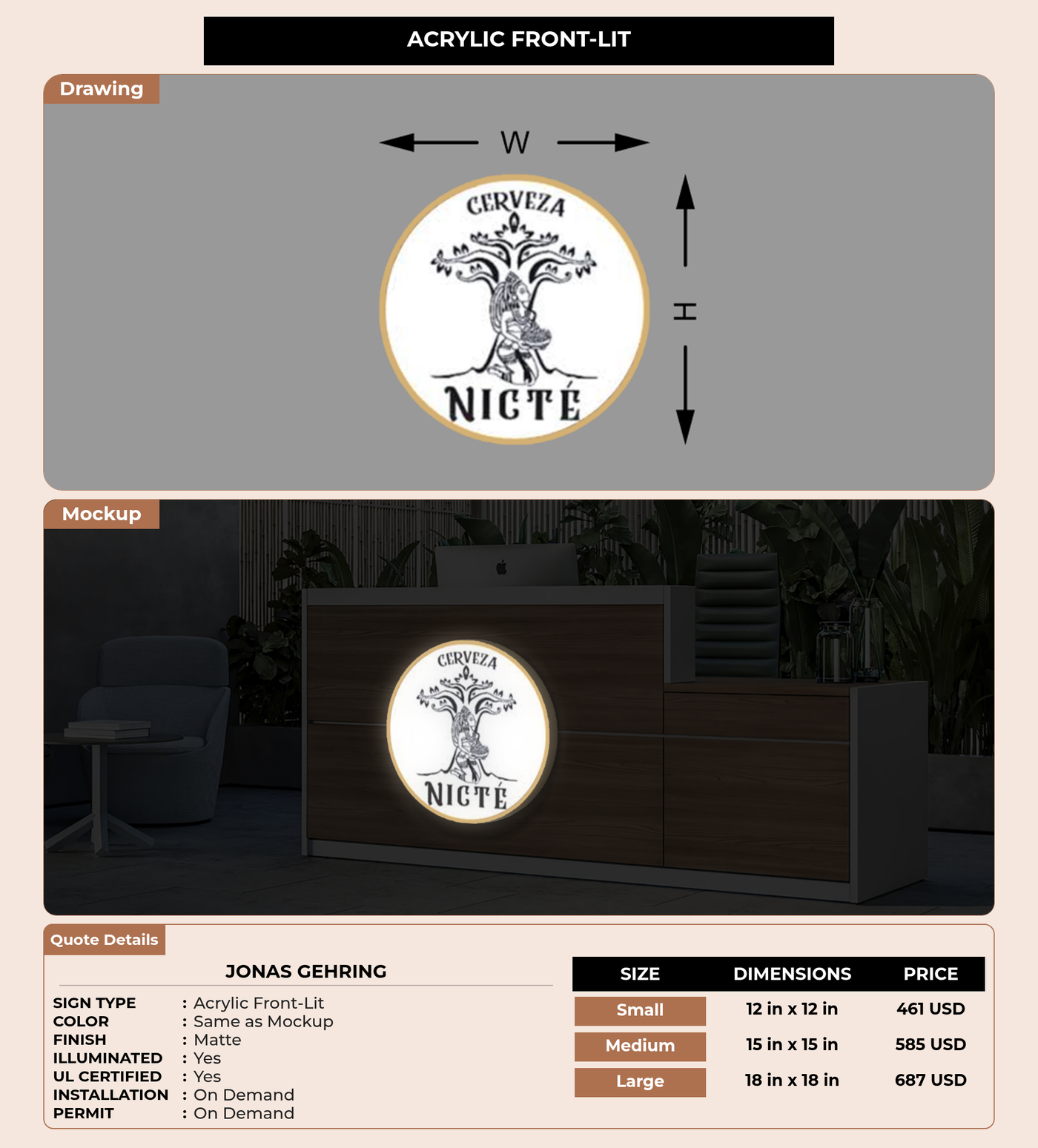 CUSTOM MOCKUP SIGN FOR Jonas Gehring