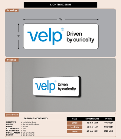 CUSTOM MOCKUP SIGN FOR jasmine montalvo