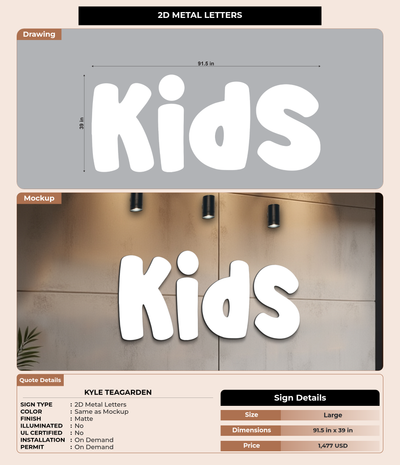 CUSTOM MOCKUP SIGN FOR Kyle Teagarden