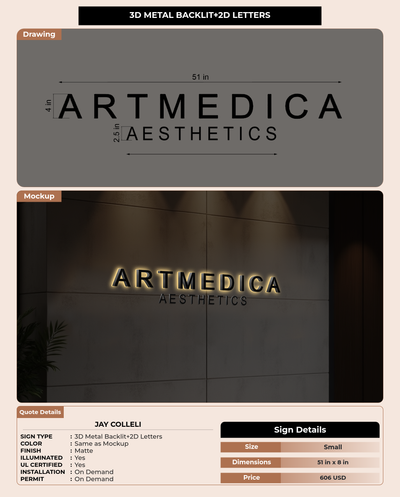 CUSTOM MOCKUP SIGN FOR Jay Colleli