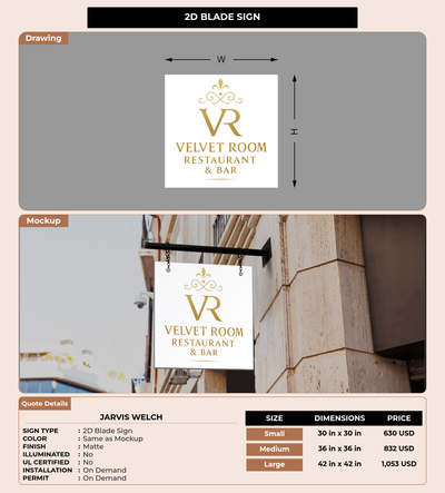 CUSTOM MOCKUP SIGN FOR jarvis welch