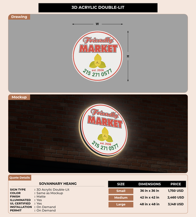 CUSTOM MOCKUP SIGN FOR Sovannary Heang