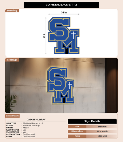 CUSTOM MOCKUP SIGN FOR Jason Murray