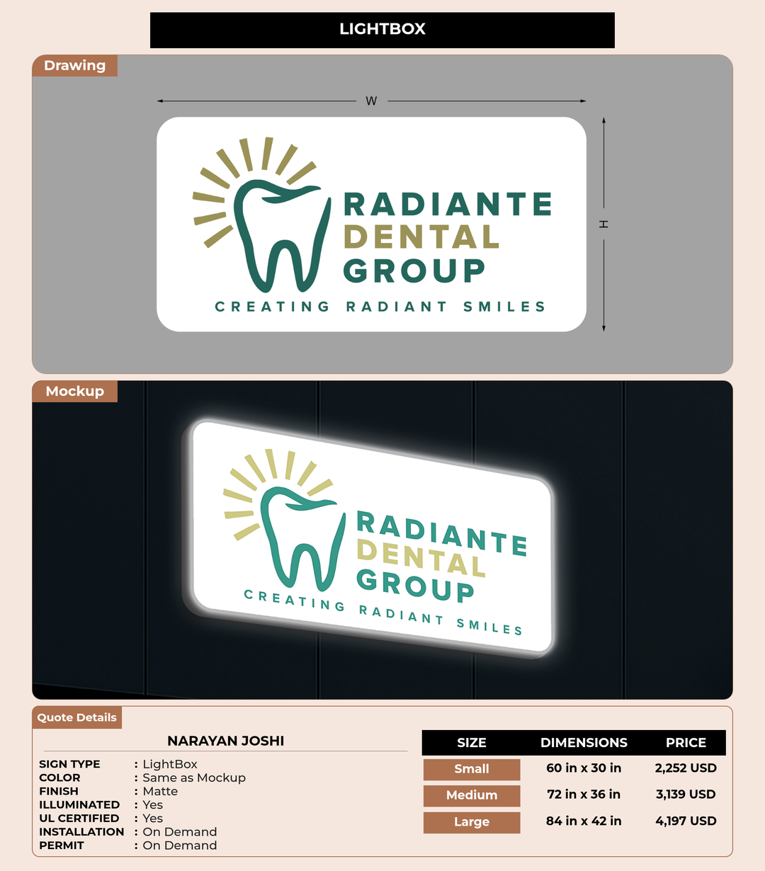 CUSTOM MOCKUP SIGN FOR Narayan Joshi