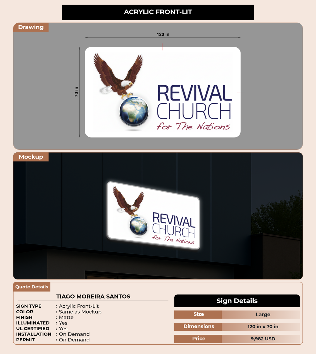 CUSTOM MOCKUP SIGN FOR TIAGO MOREIRA SANTOS
