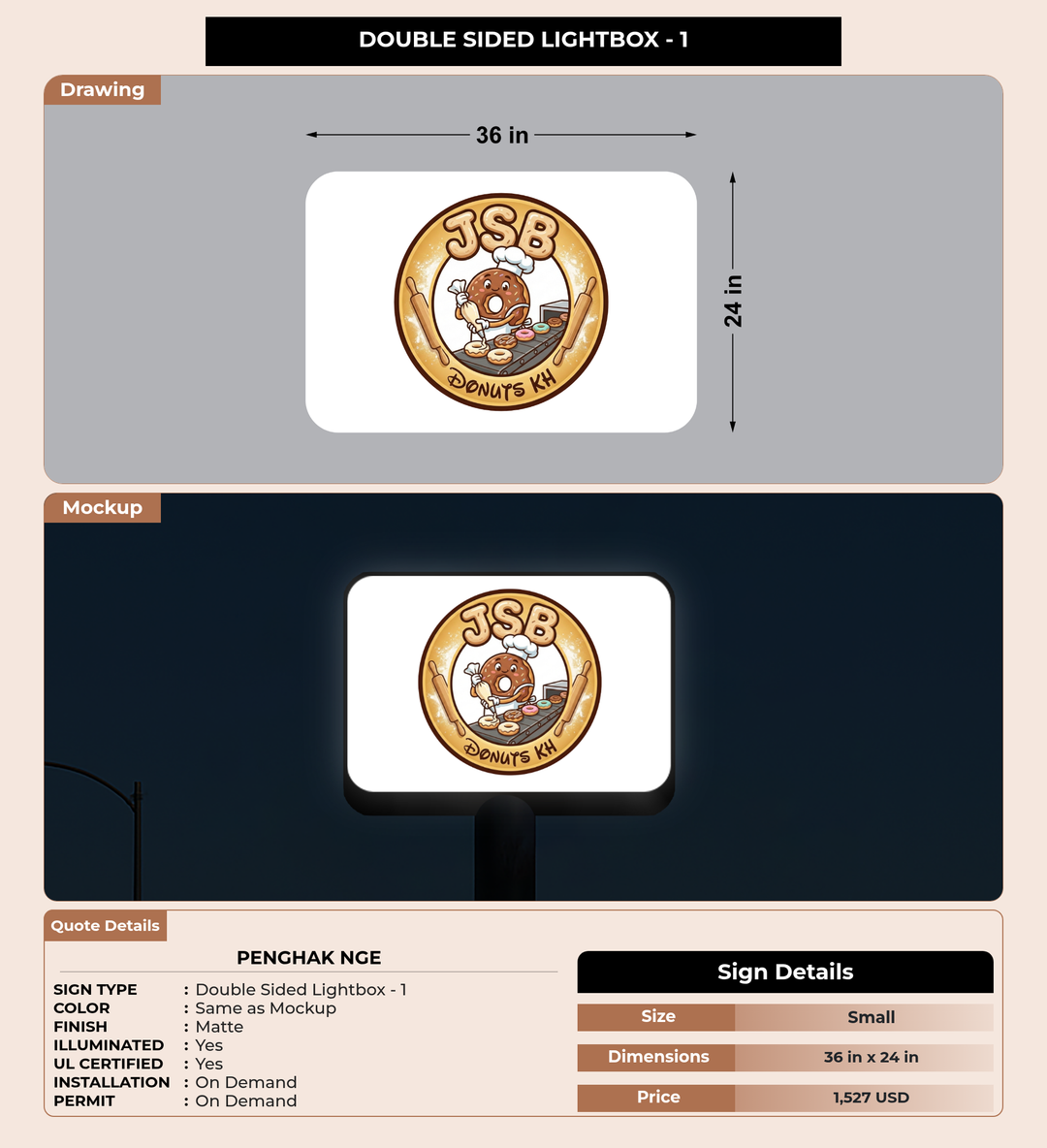 CUSTOM MOCKUP SIGN FOR Penghak Nge