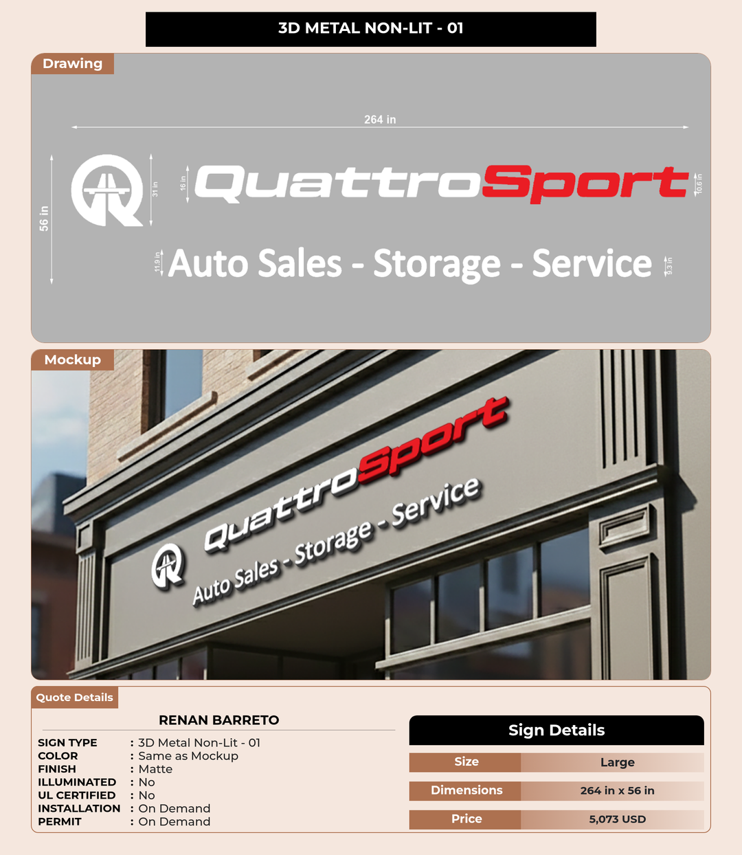 CUSTOM MOCKUP SIGN FOR Renan Barreto