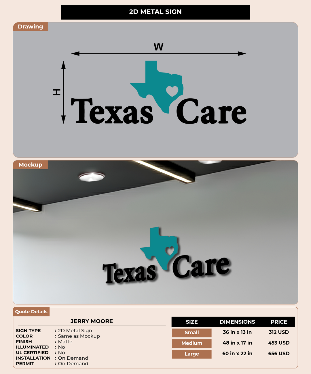 CUSTOM MOCKUP SIGN FOR Jerry Moore