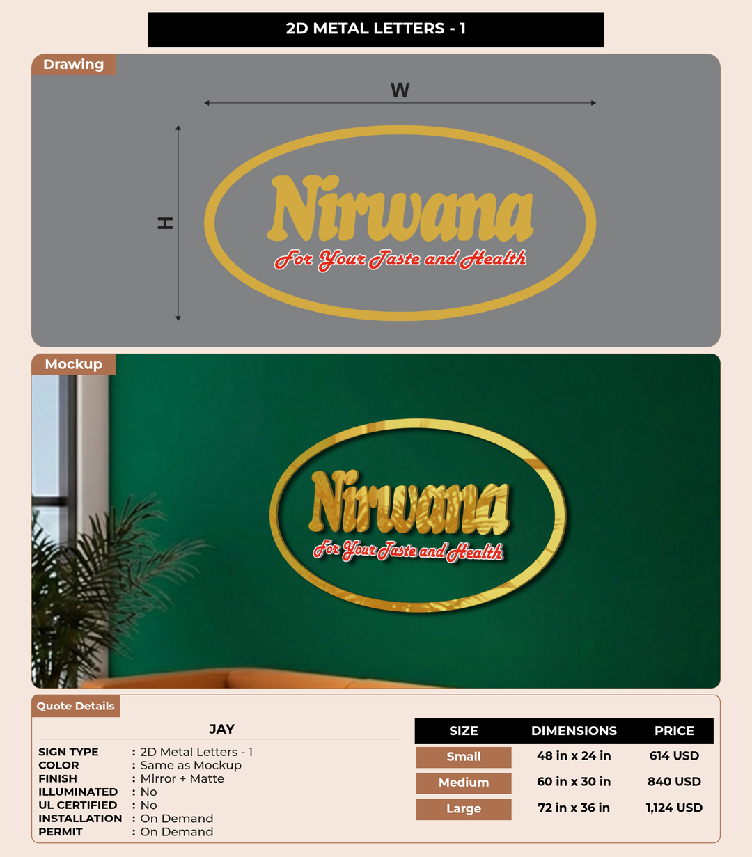 CUSTOM MOCKUP SIGN FOR Jay