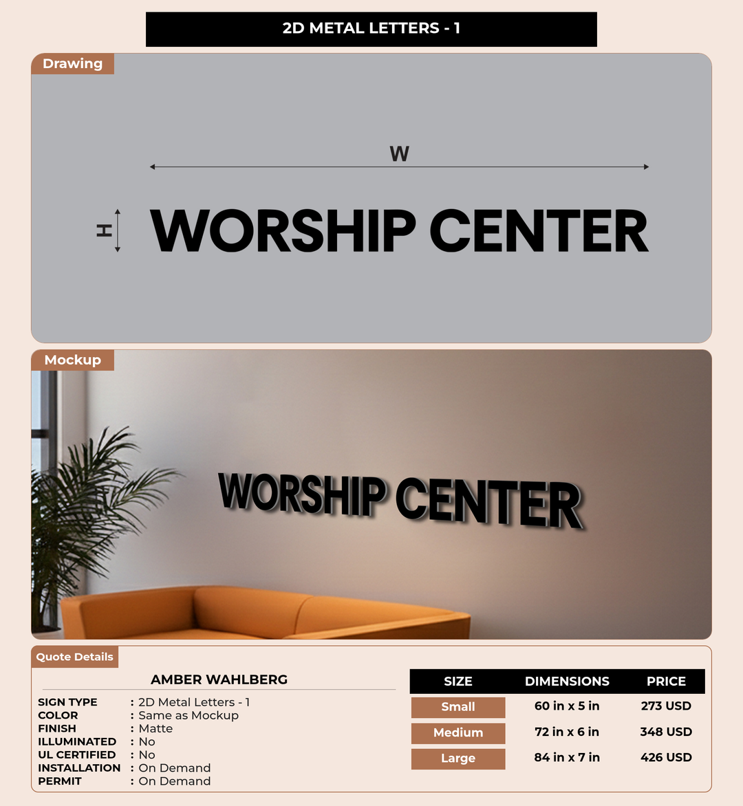 CUSTOM MOCKUP SIGN FOR Amber Wahlberg