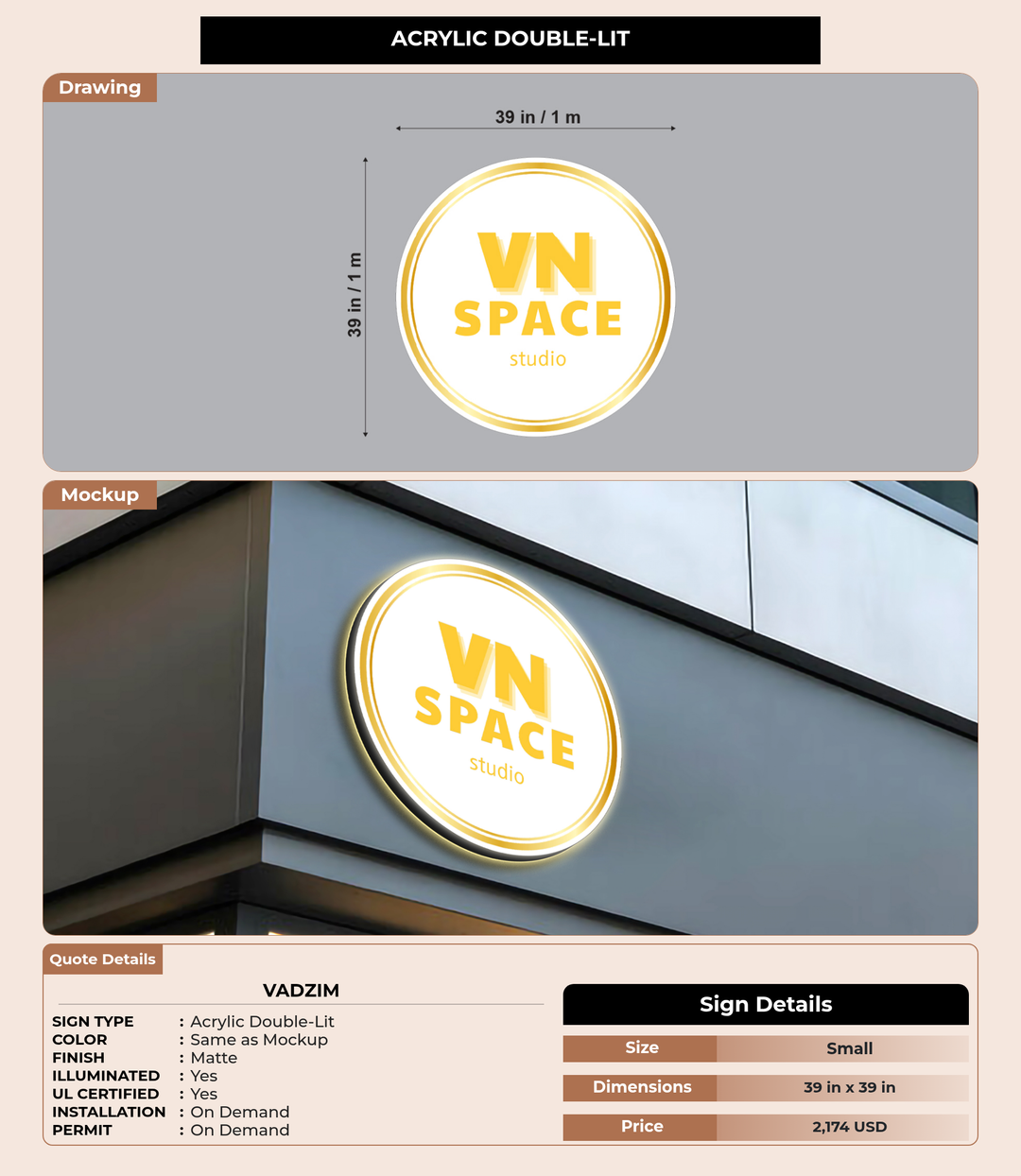 CUSTOM MOCKUP SIGN FOR Vadzim
