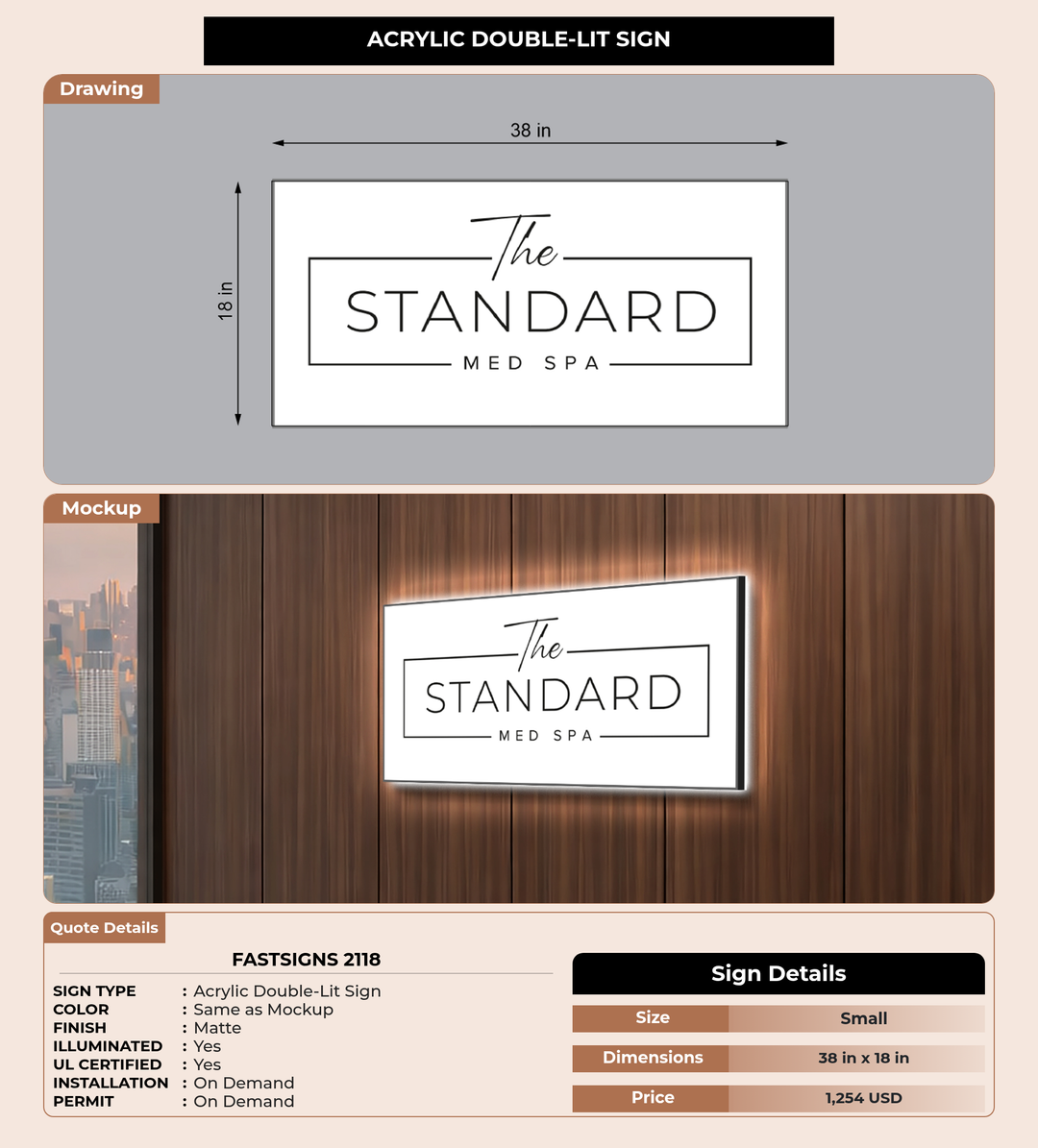 CUSTOM MOCKUP SIGN FOR FASTSIGNS 2118