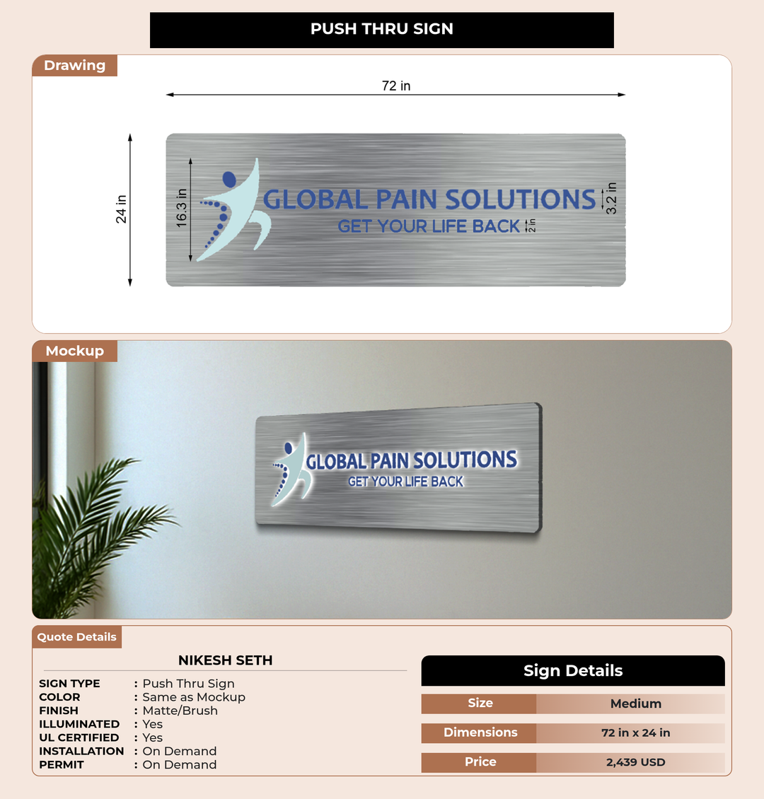 CUSTOM MOCKUP SIGN FOR Nikesh Seth