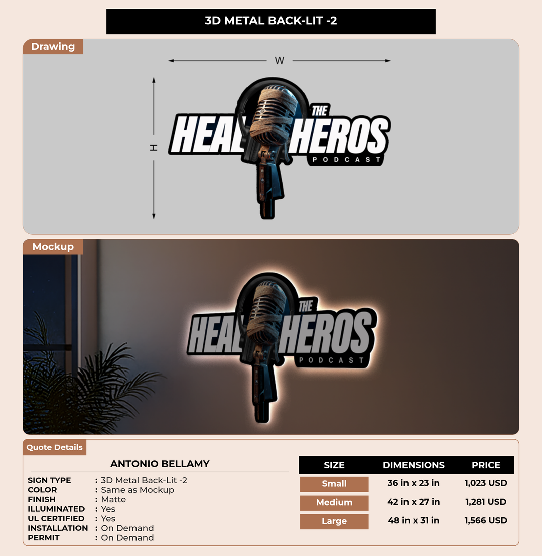CUSTOM MOCKUP SIGN FOR Antonio Bellamy
