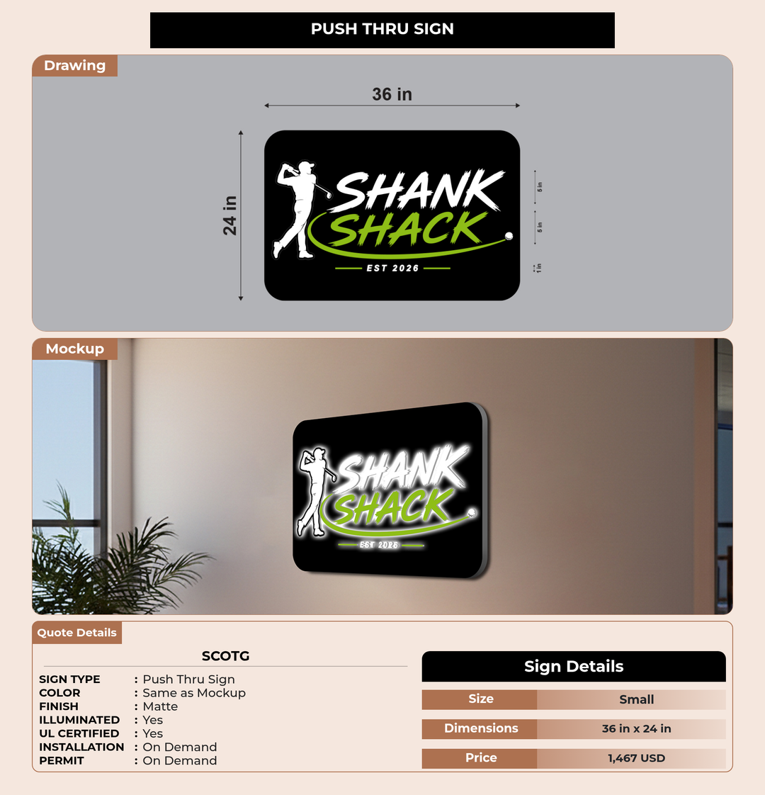 CUSTOM MOCKUP SIGN FOR Scotg