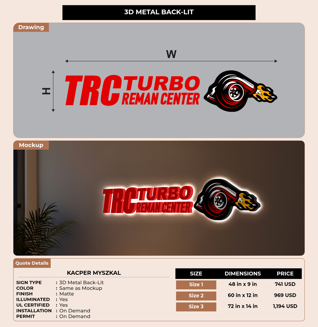 CUSTOM MOCKUP SIGN FOR Kacper Myszkal