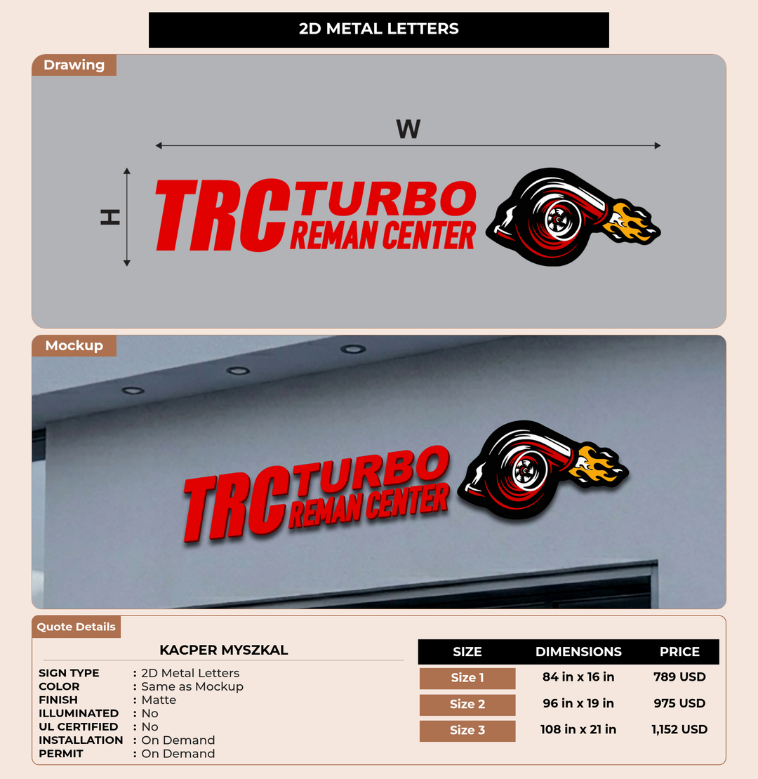 CUSTOM MOCKUP SIGN FOR Kacper Myszkal