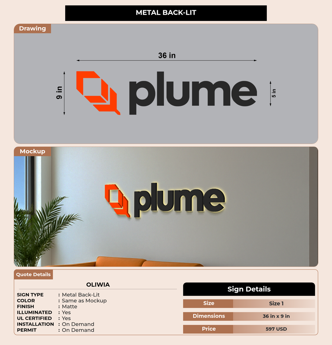 CUSTOM MOCKUP SIGN FOR Oliwia