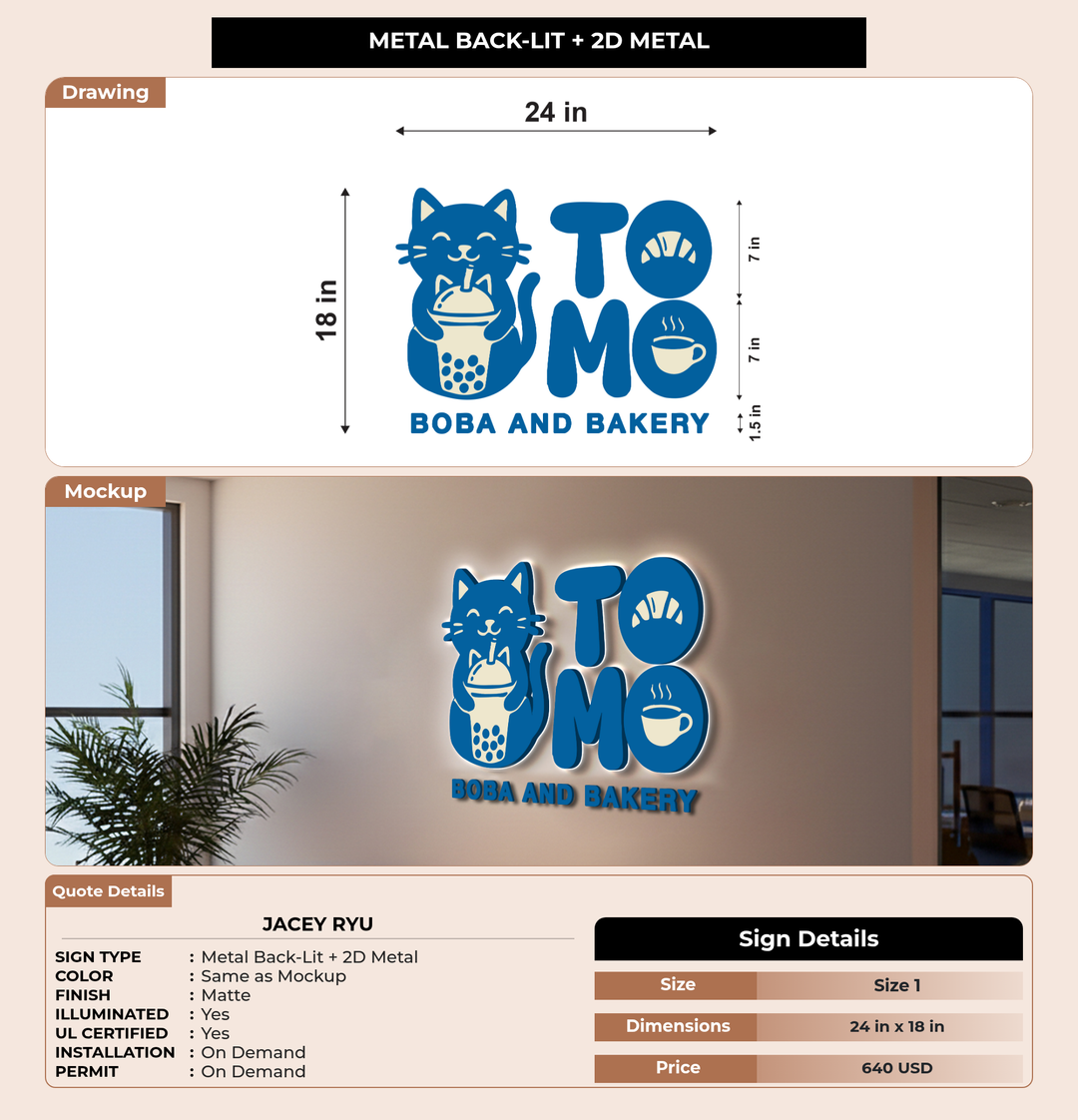CUSTOM MOCKUP SIGN FOR Jacey Ryu