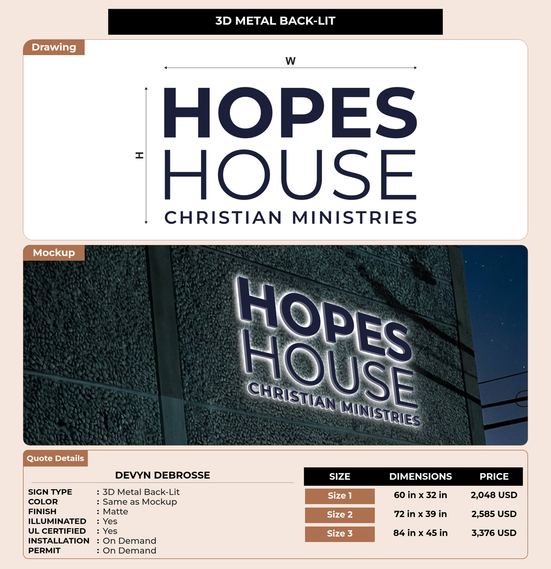 CUSTOM MOCKUP SIGN FOR Devyn Debrosse