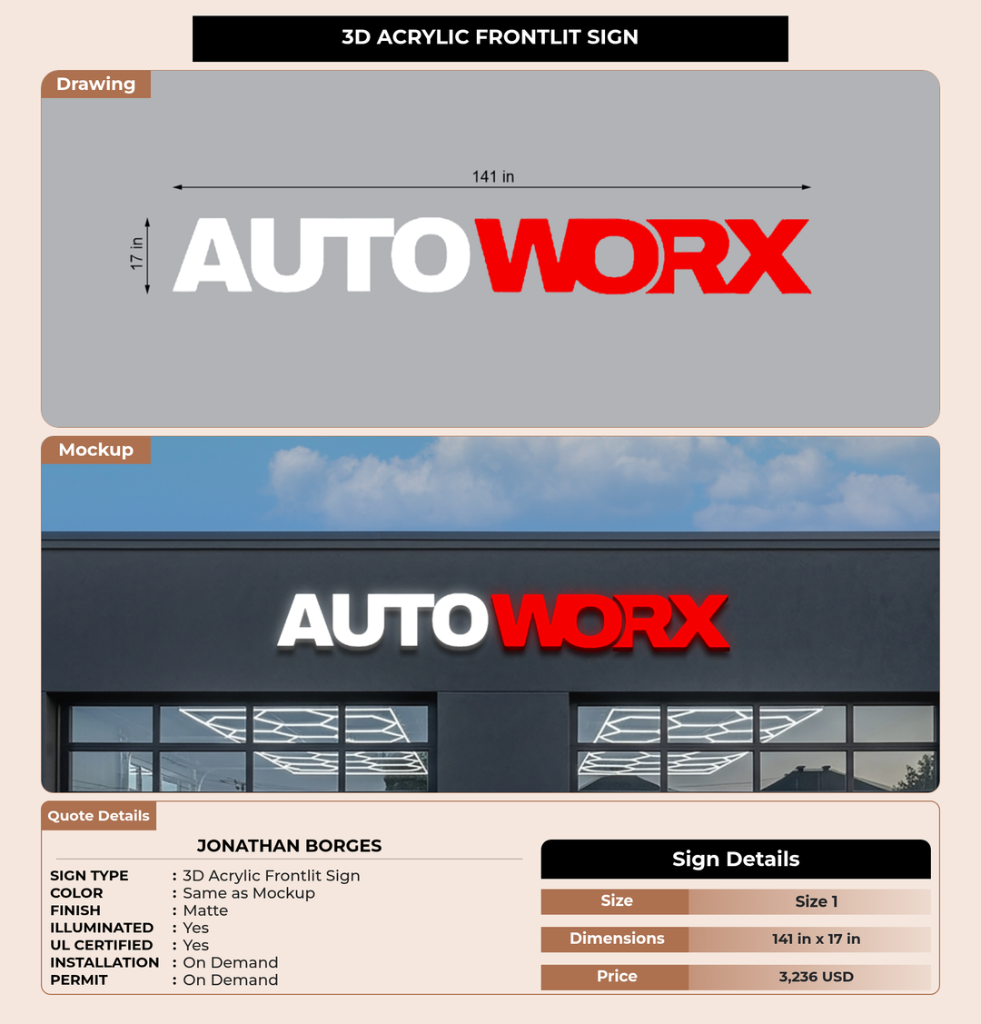 CUSTOM MOCKUP SIGN FOR Jonathan borges