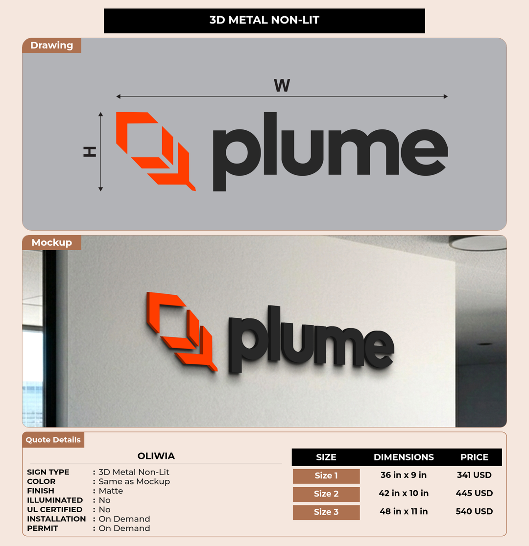 CUSTOM MOCKUP SIGN FOR Oliwia