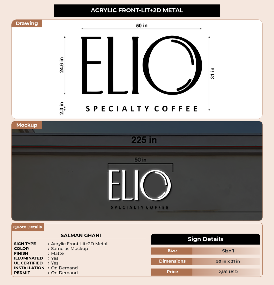 CUSTOM MOCKUP SIGN FOR Salman Ghani