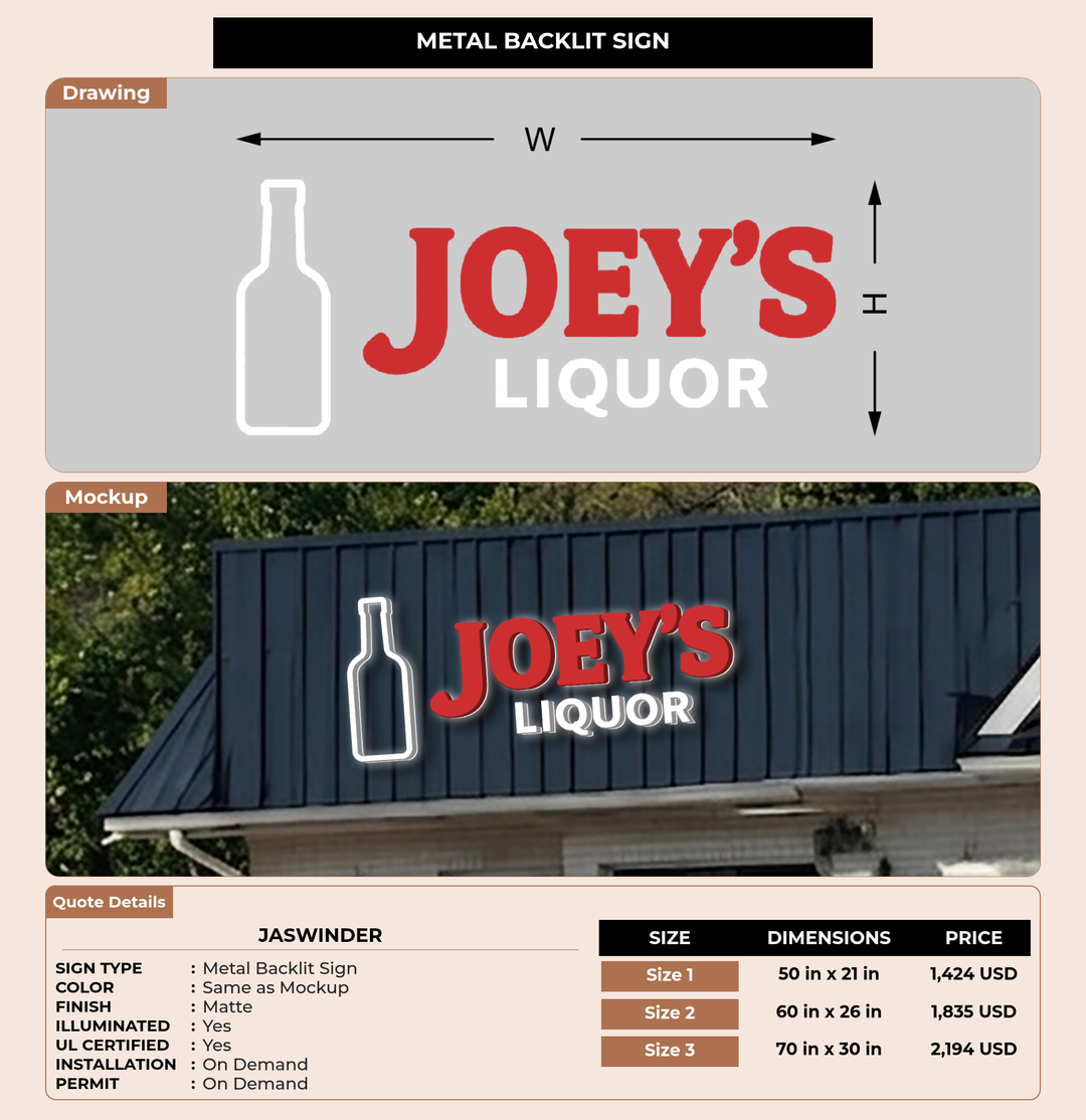 CUSTOM MOCKUP SIGN FOR Jaswinder
