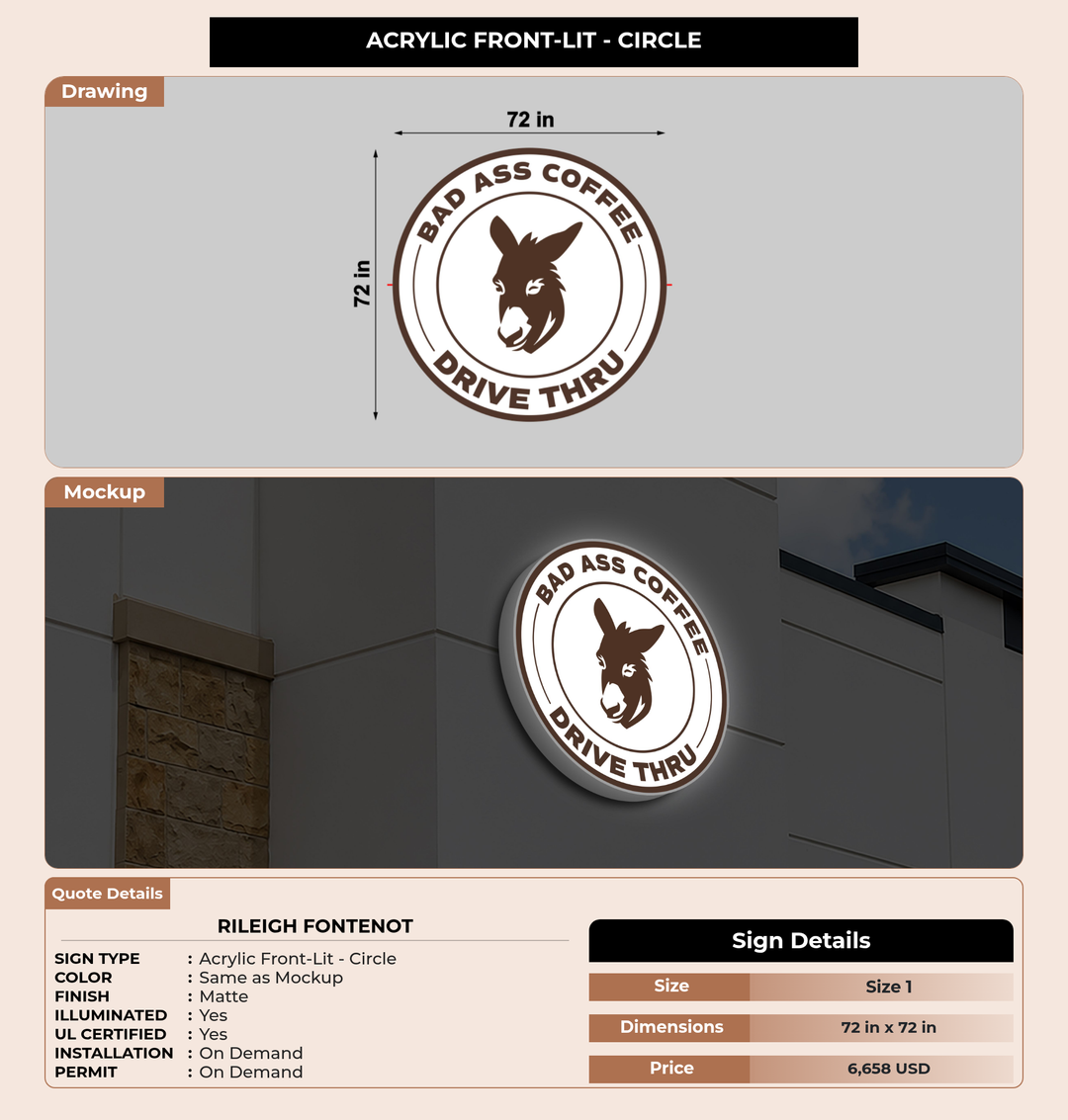 CUSTOM MOCKUP SIGN FOR Rileigh Fontenot