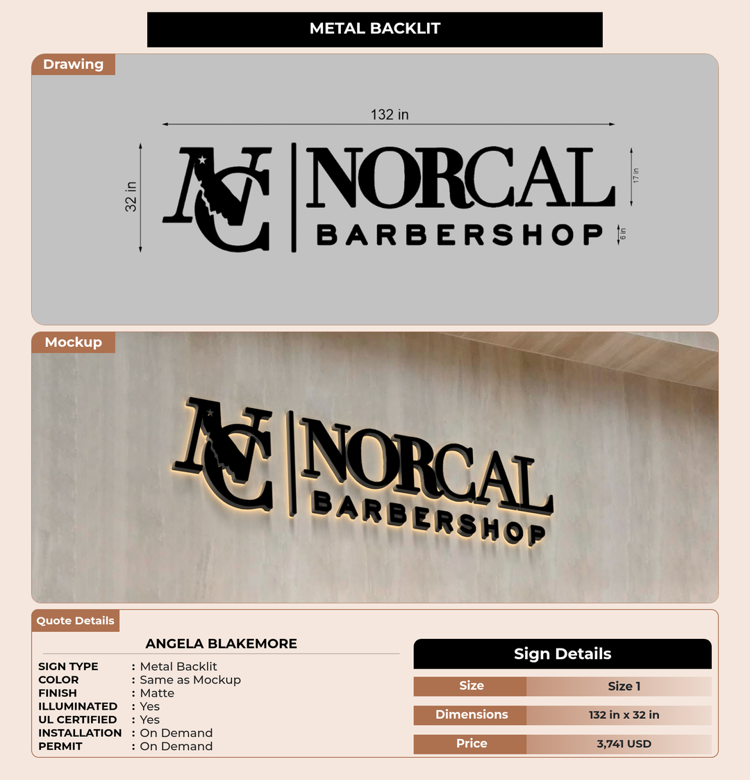 CUSTOM MOCKUP SIGN FOR Angela Blakemore
