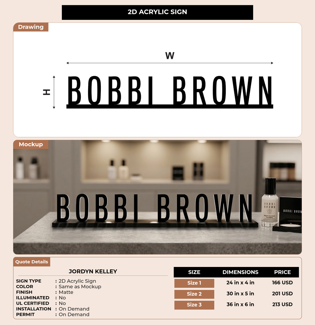 CUSTOM MOCKUP SIGN FOR Jordyn Kelley