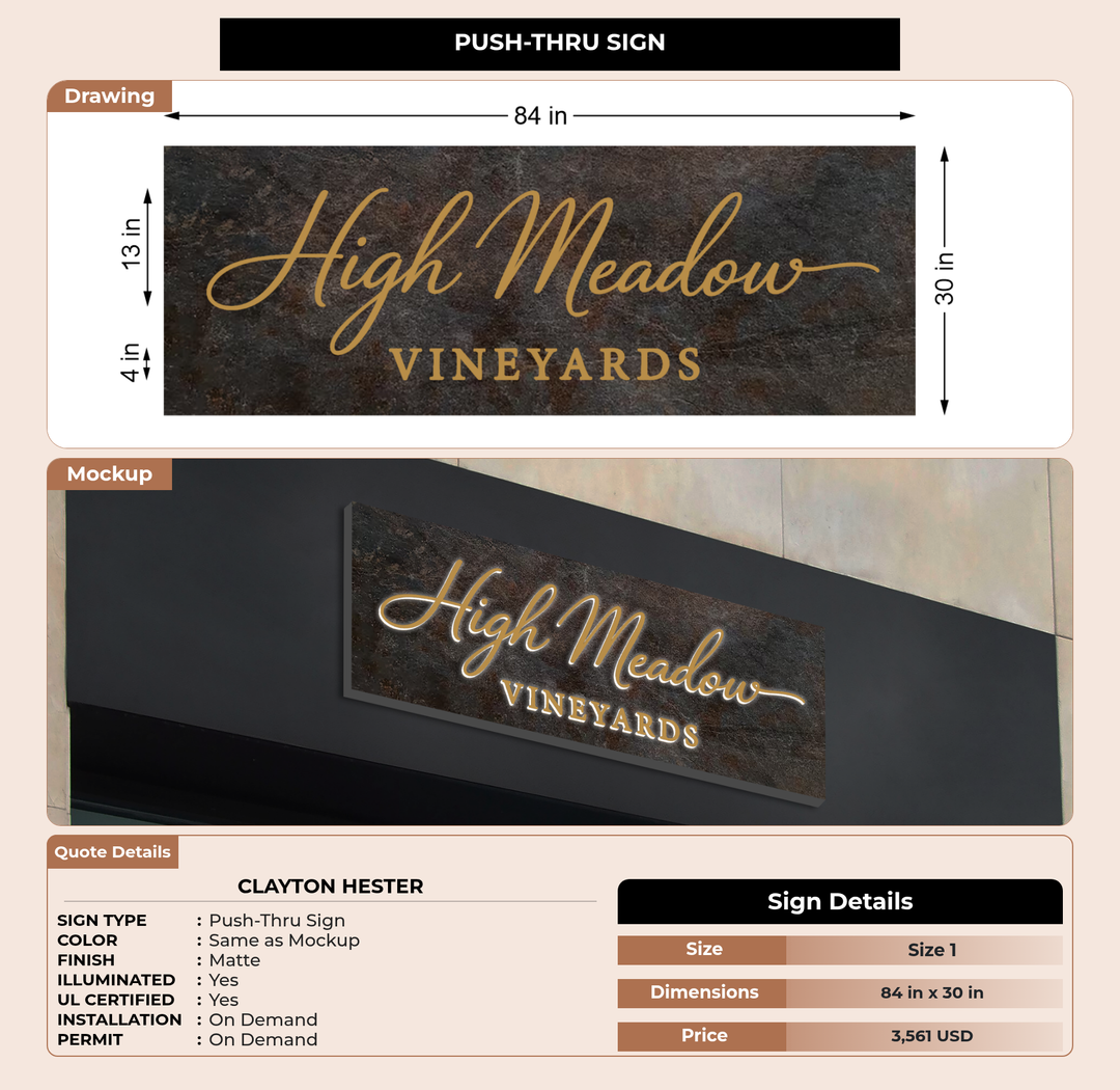 CUSTOM MOCKUP SIGN FOR Clayton Hester