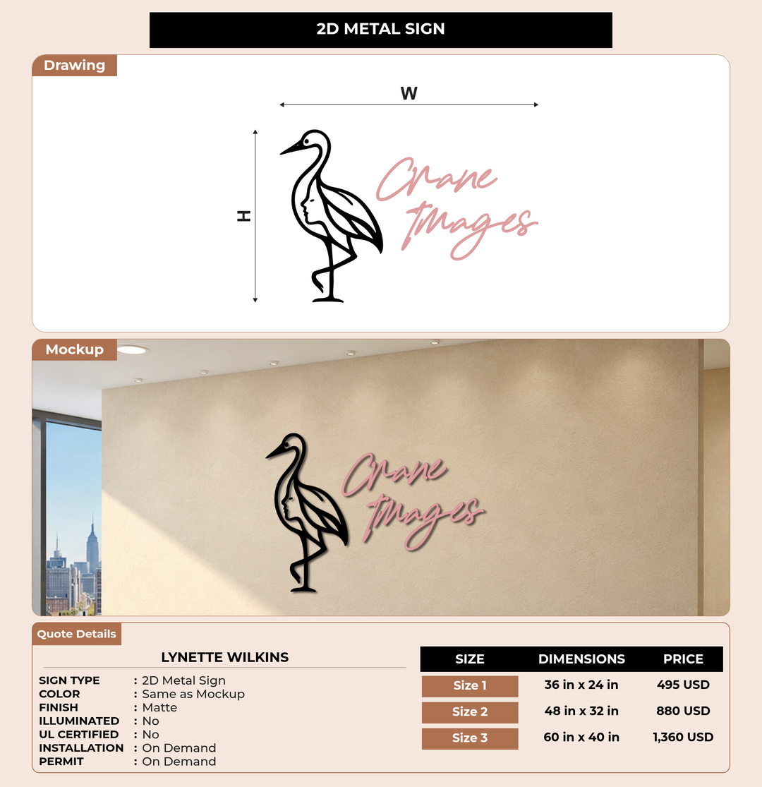 CUSTOM MOCKUP SIGN FOR Lynette Wilkins