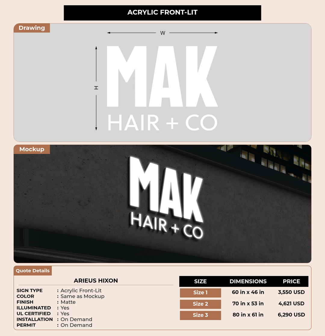 CUSTOM MOCKUP SIGN FOR Arieus Hixon