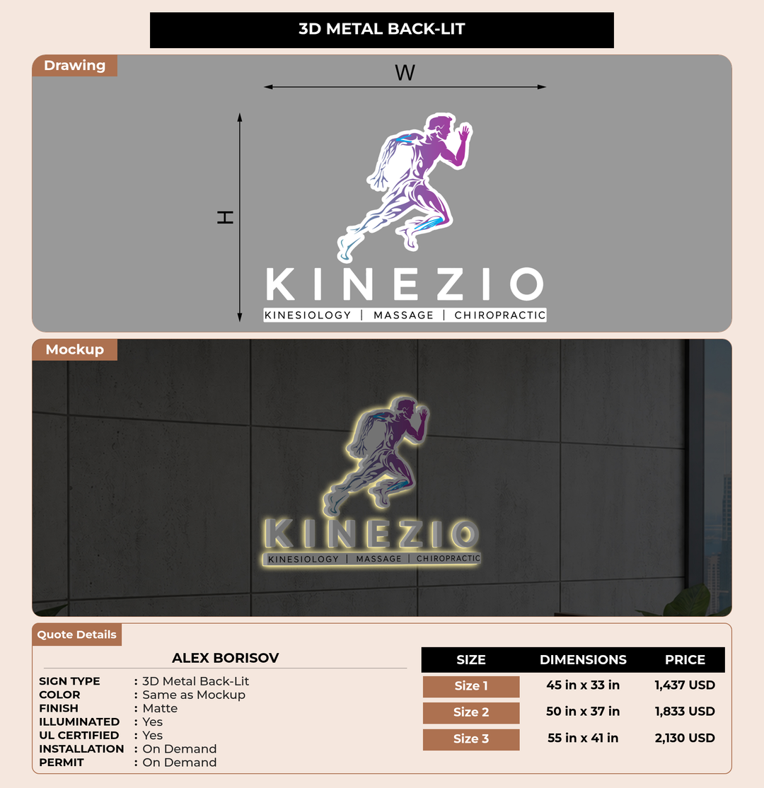CUSTOM MOCKUP SIGN FOR Alex Borisov