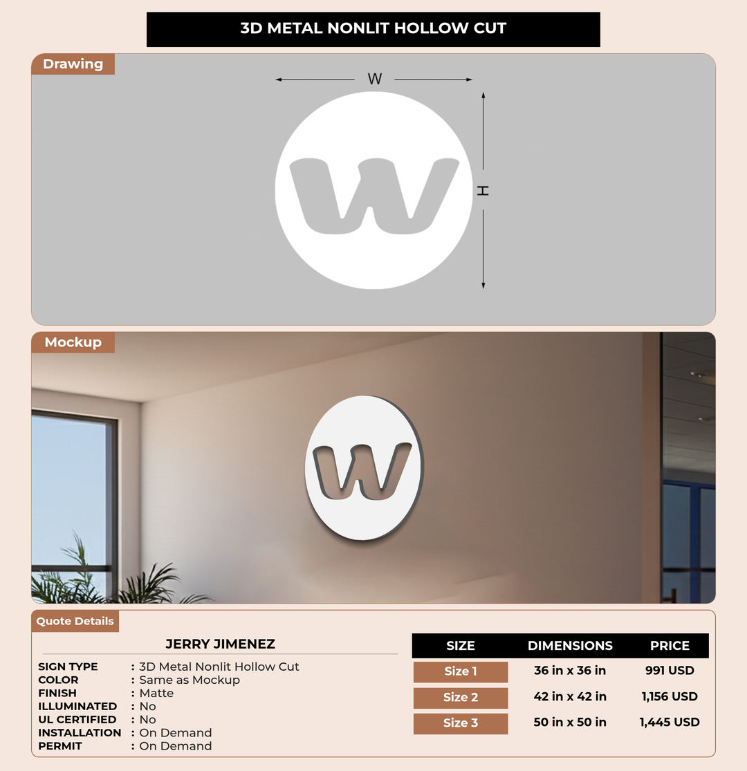 CUSTOM MOCKUP SIGN FOR Jerry Jimenez
