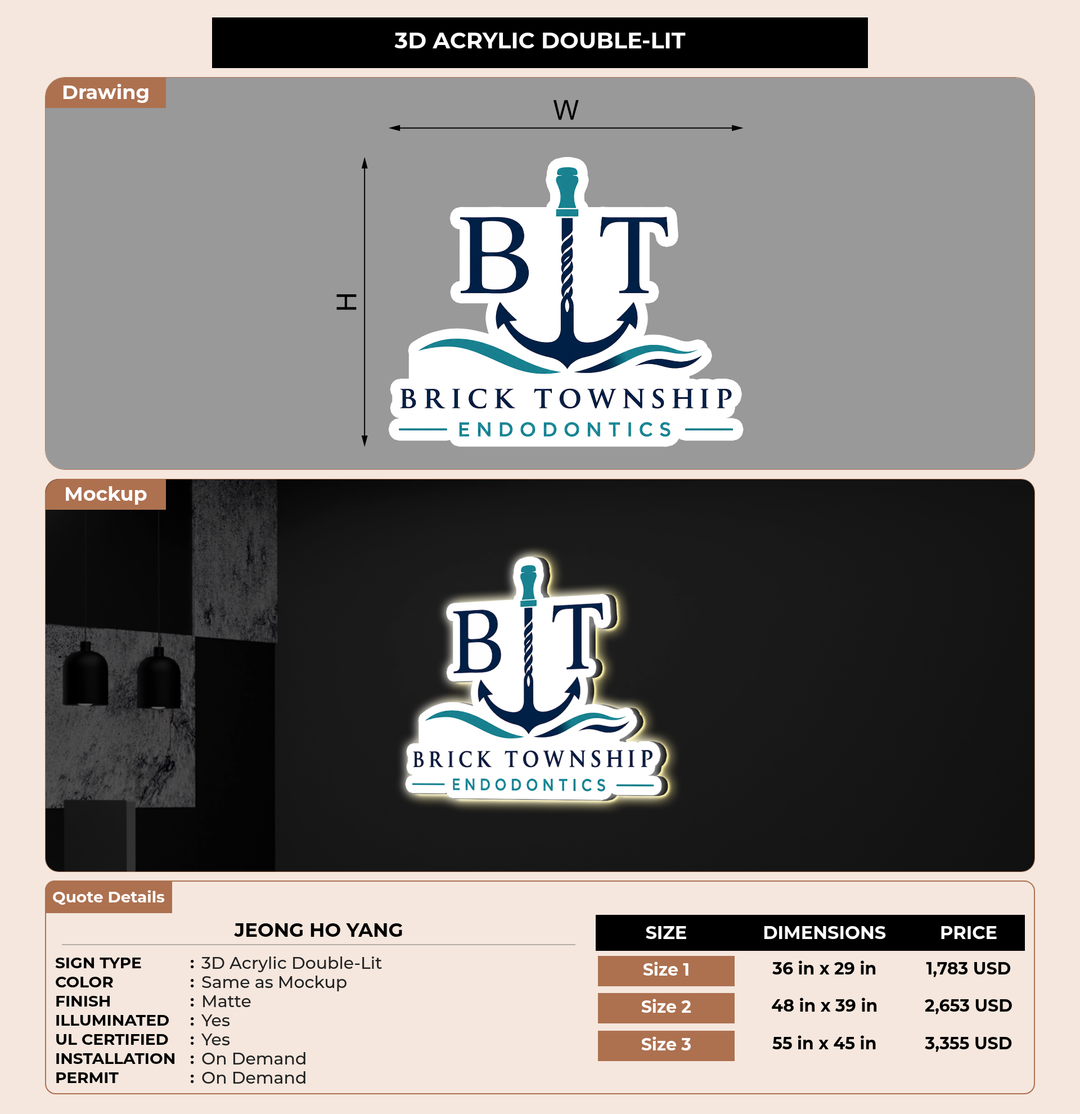 CUSTOM MOCKUP SIGN FOR Jeong Ho Yang