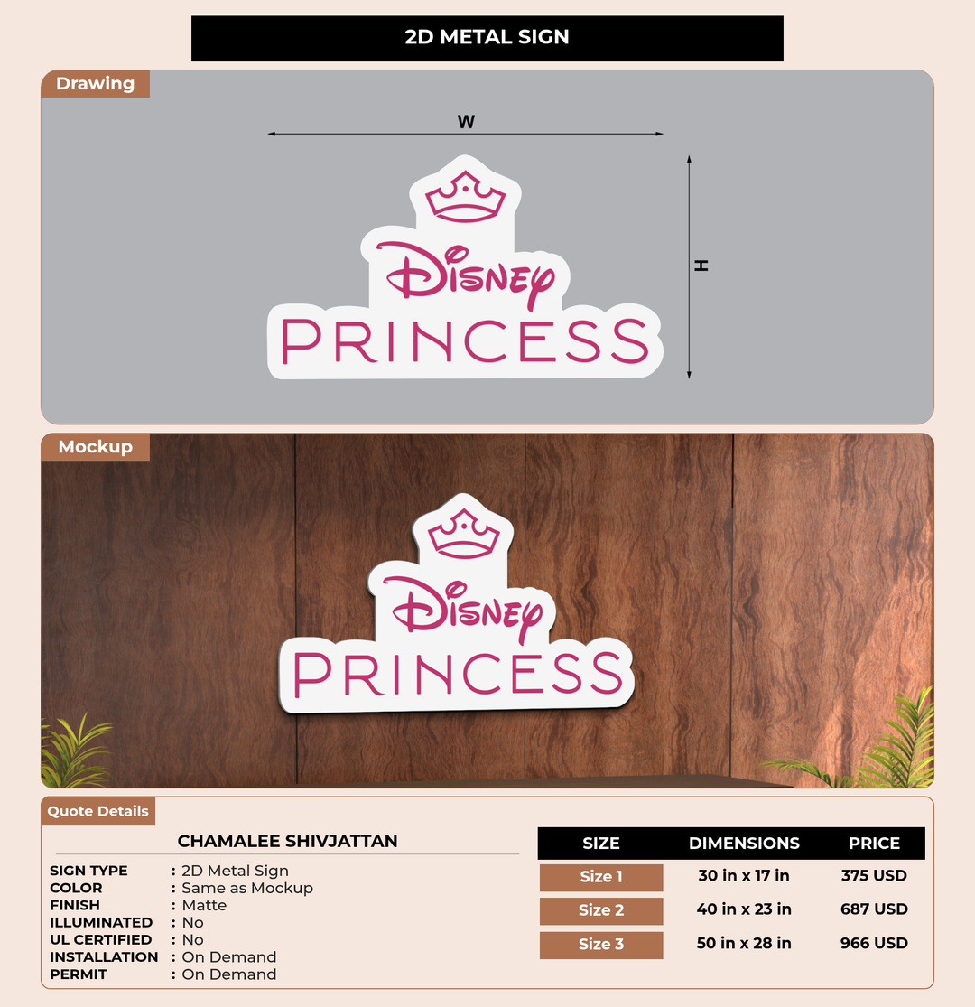 CUSTOM MOCKUP SIGN FOR Chamalee shivjattan