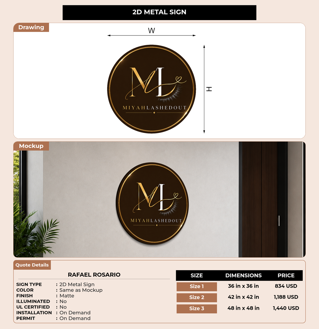 CUSTOM MOCKUP SIGN FOR Rafael Rosario
