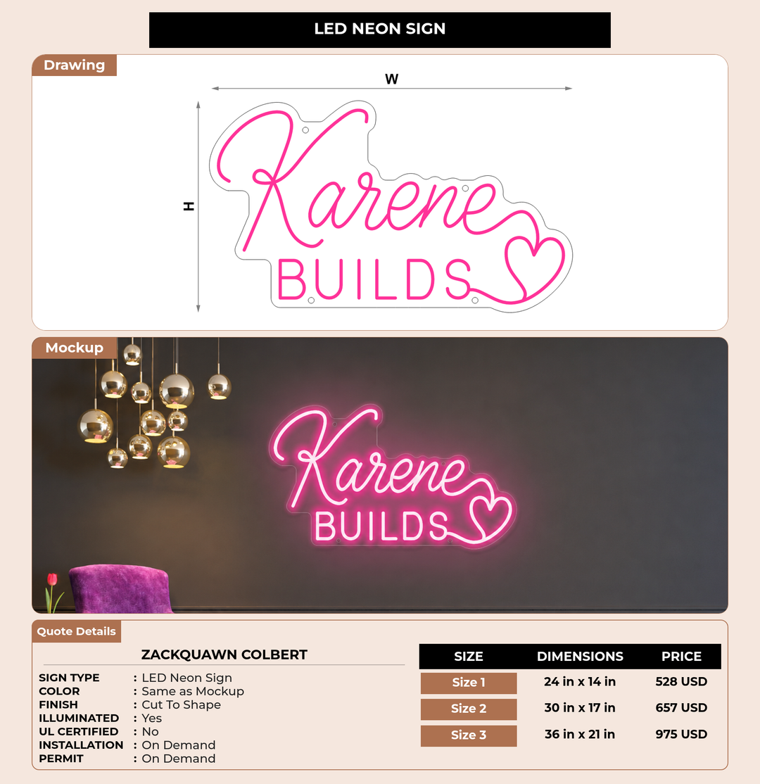CUSTOM MOCKUP SIGN FOR Zackquawn Colbert