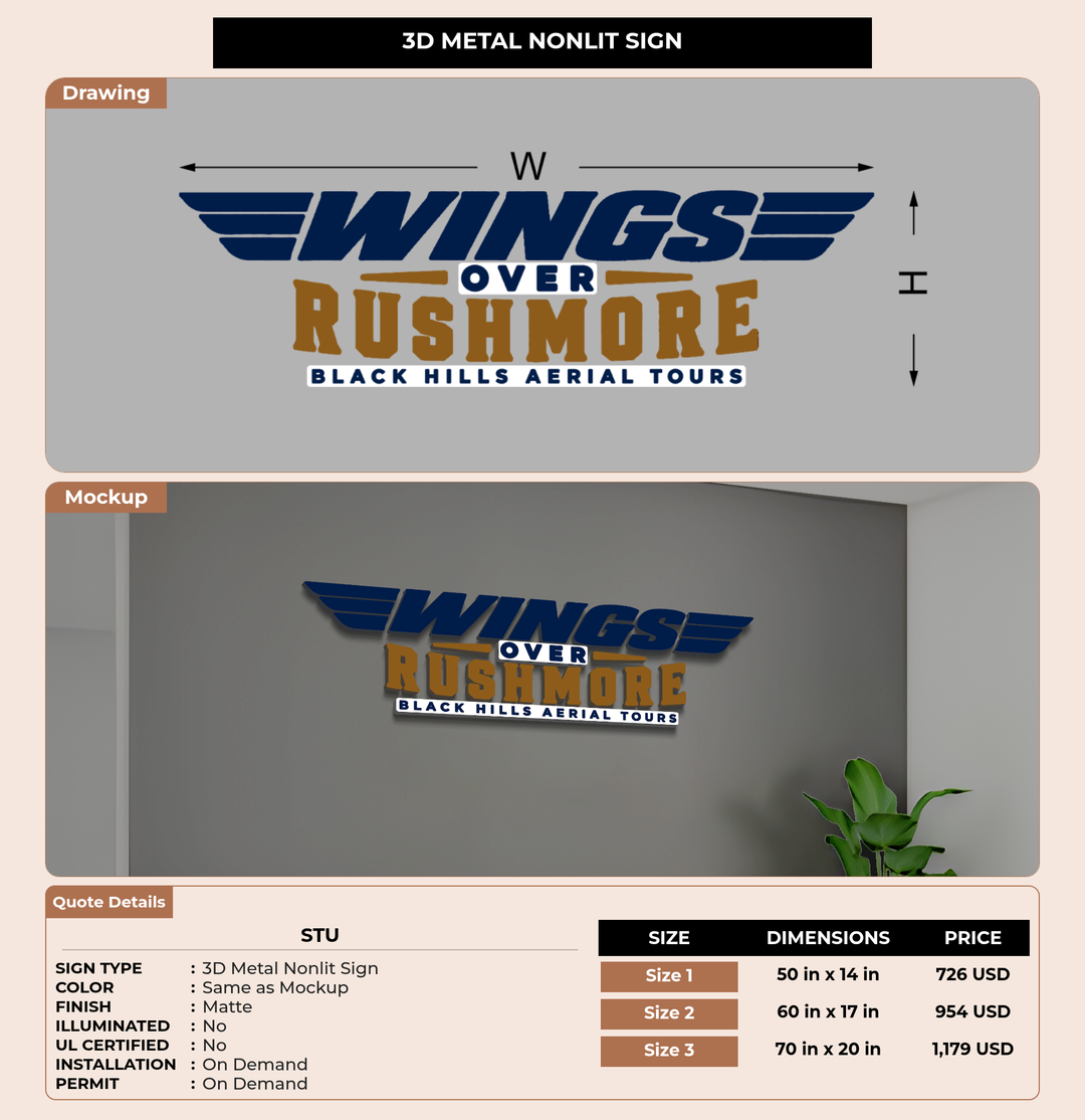 CUSTOM MOCKUP SIGN FOR Stu