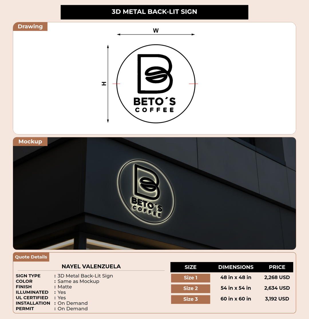 CUSTOM MOCKUP SIGN FOR Nayel Valenzuela