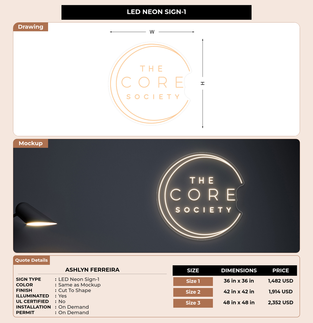 CUSTOM MOCKUP SIGN FOR Ashlyn Ferreira