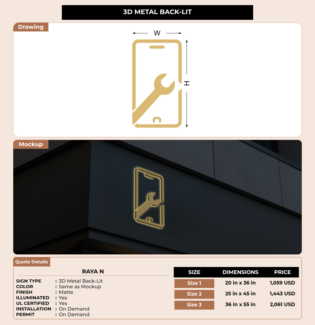 CUSTOM MOCKUP SIGN FOR Raya n