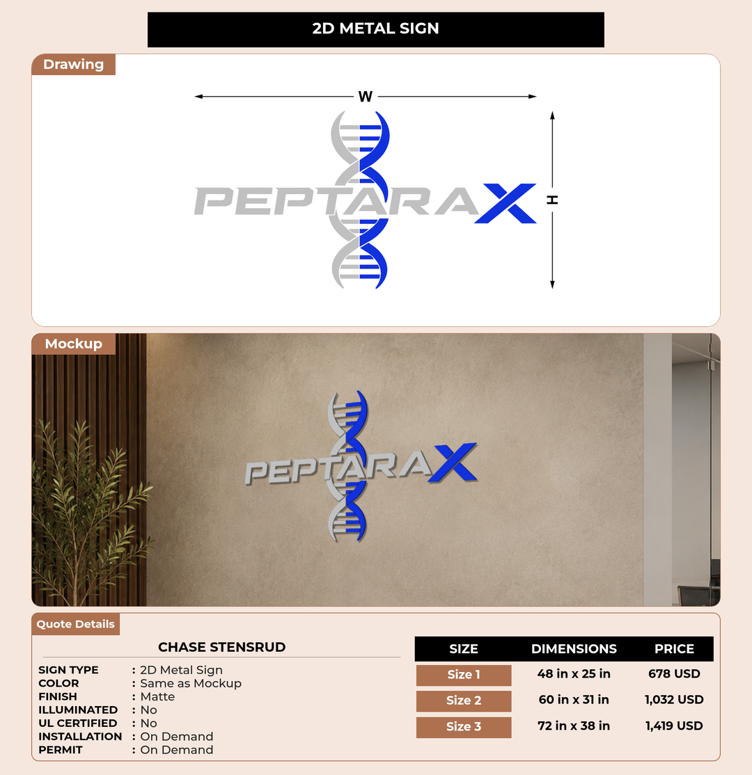 CUSTOM MOCKUP SIGN FOR Chase Stensrud