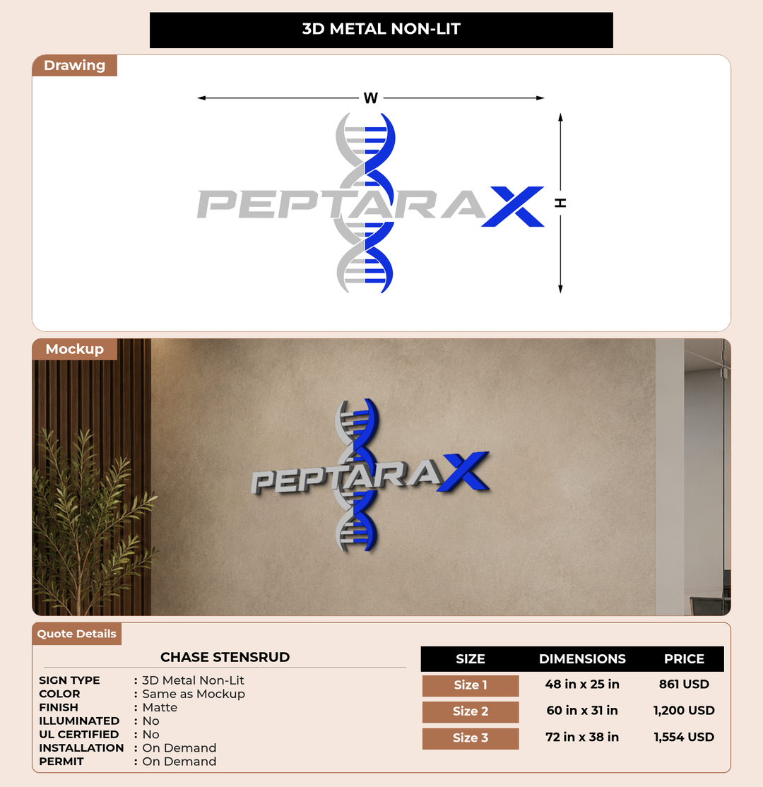 CUSTOM MOCKUP SIGN FOR Chase Stensrud